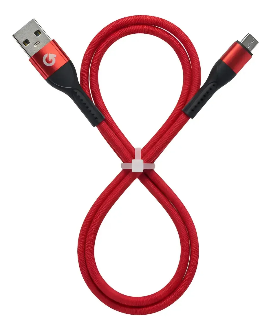 Fibra em cabo de dados USB/Micro Go! Vermelho