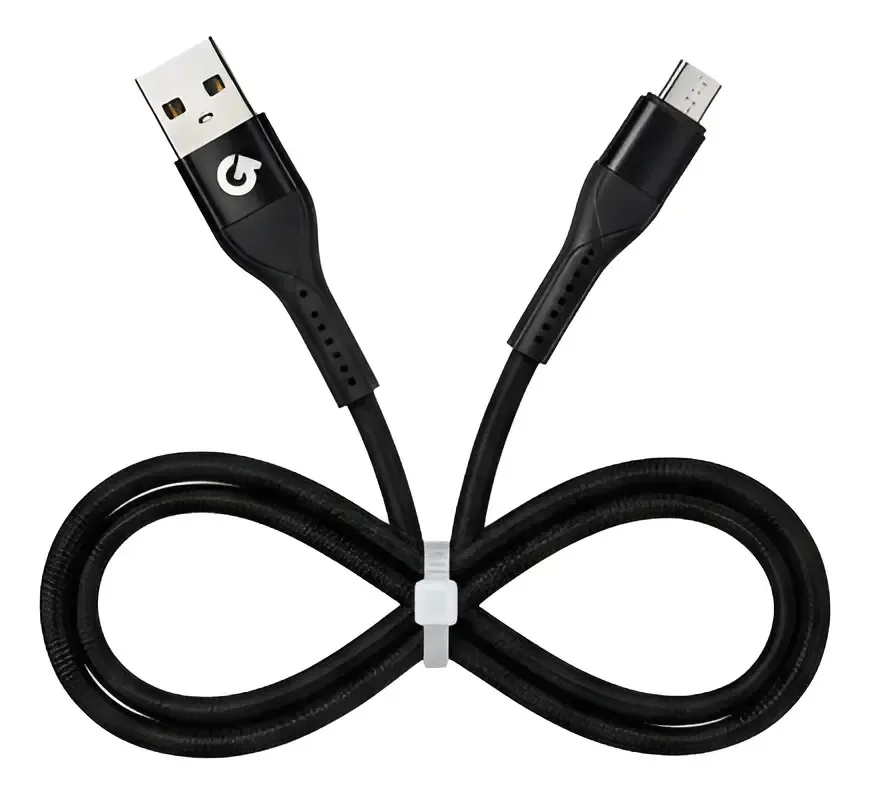 Fibra em cabo de dados USB/Micro Go! Negro