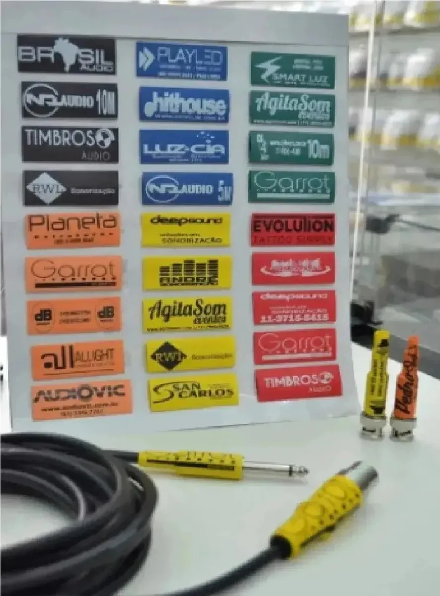 5 Metros Termoretratil Personalizado 6mm Cores Branco