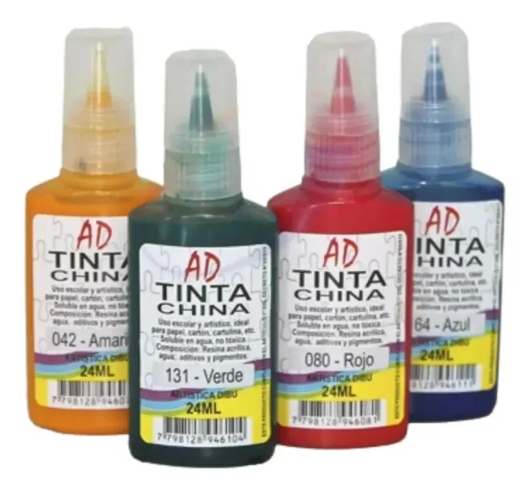 China Ad Ink 24 ml de cores