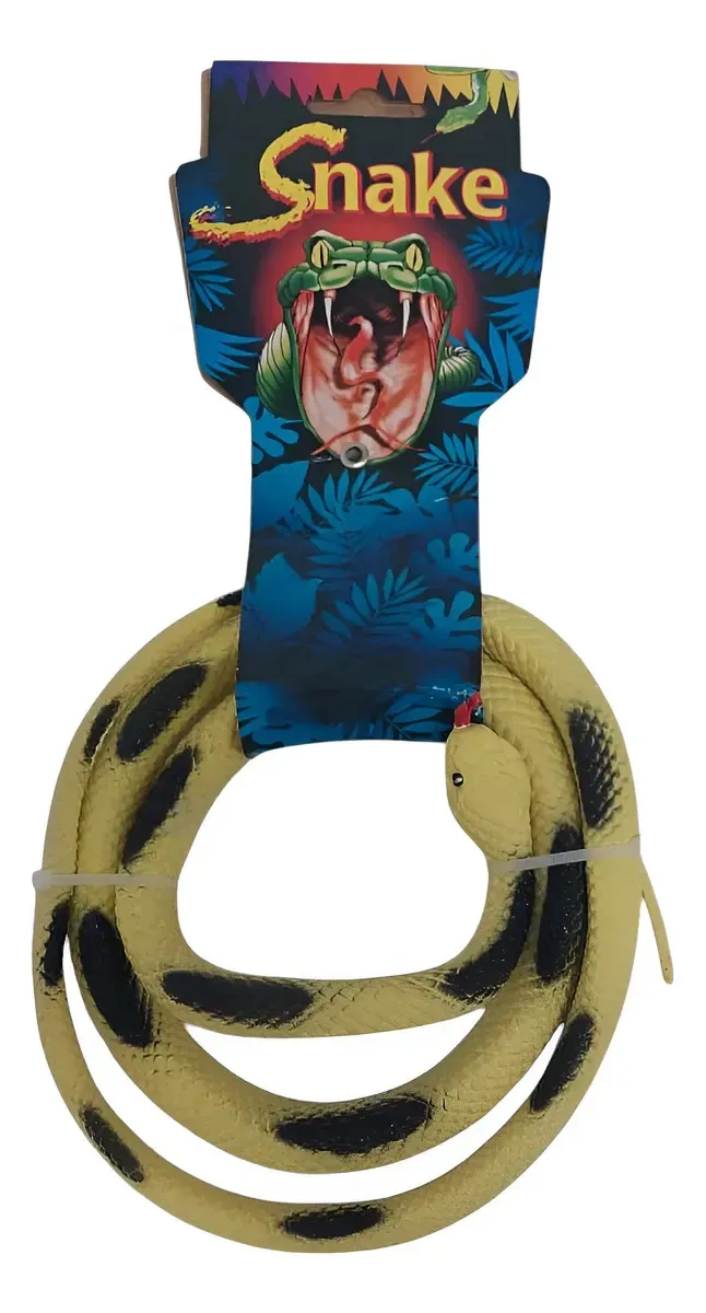 Brinquedo de borracha infantil Viper 48' Multicolor