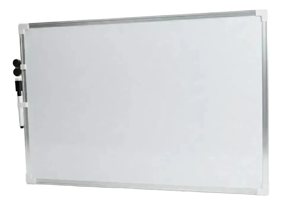 Quadro magnético 35x50 com marcador e ímãs brancos