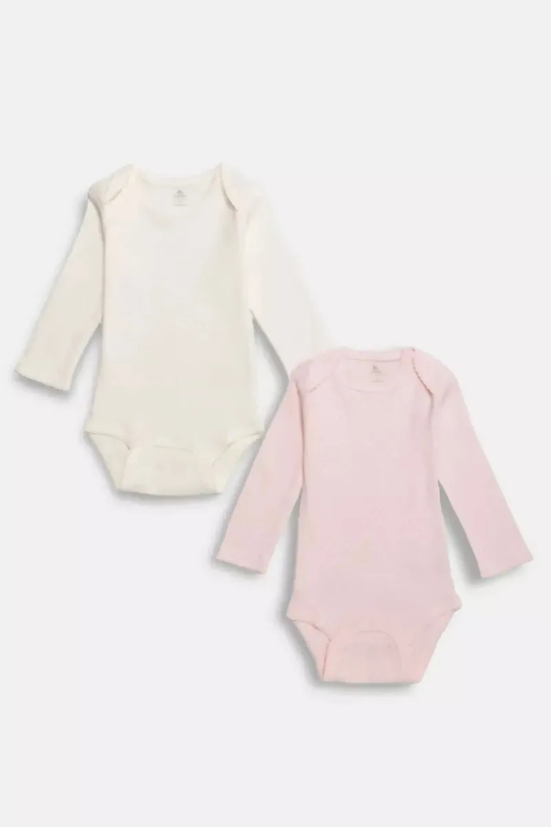Pacote de macacões Cheeky Baby X2 Bodys Ml Ellie G Nb L Multicolor S