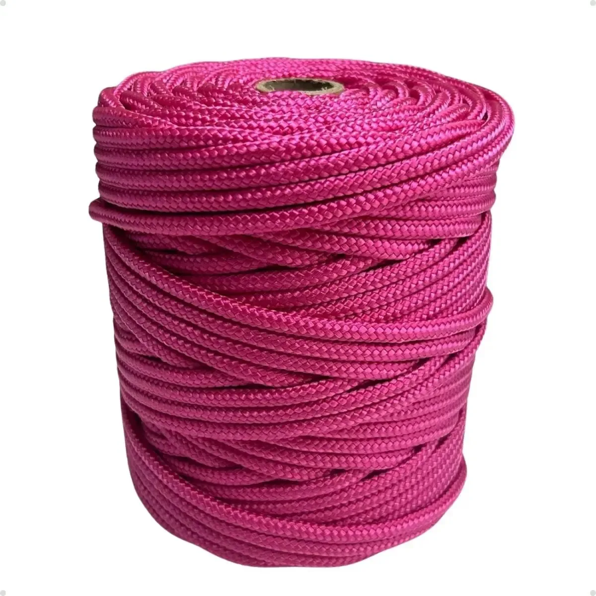 Corda Nautica Uv Para Móveis Externos Joay 6mm 90mts Cor Pink