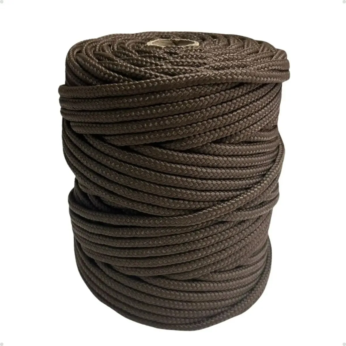 Corda Nautica Uv Para Móveis Externos Joay 6mm 90mts Cor Marrom
