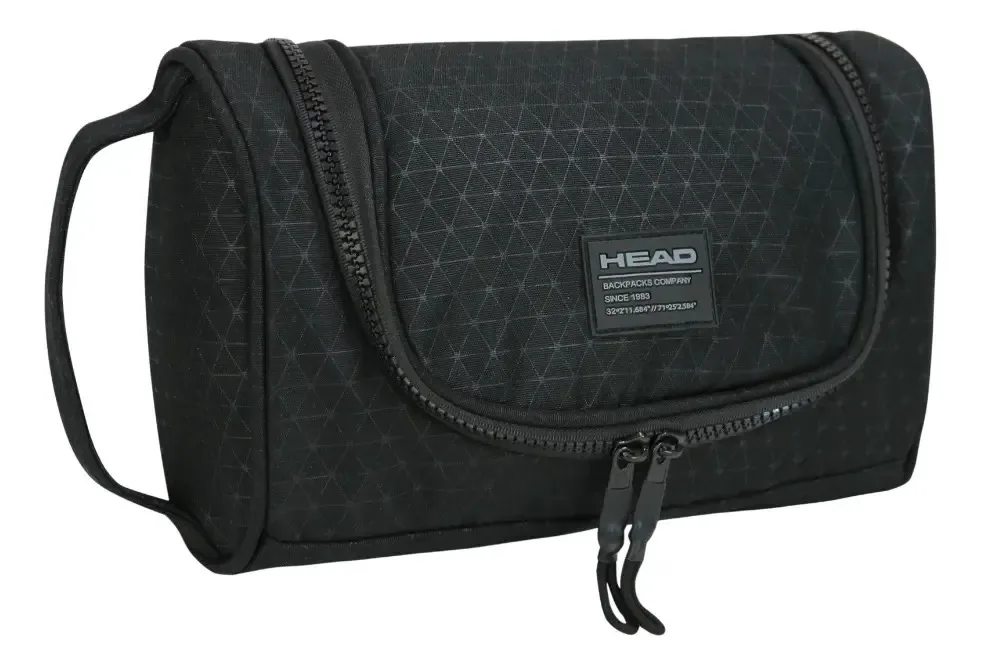 Bolsa masculina Rugby Rhombos Black Head Black
