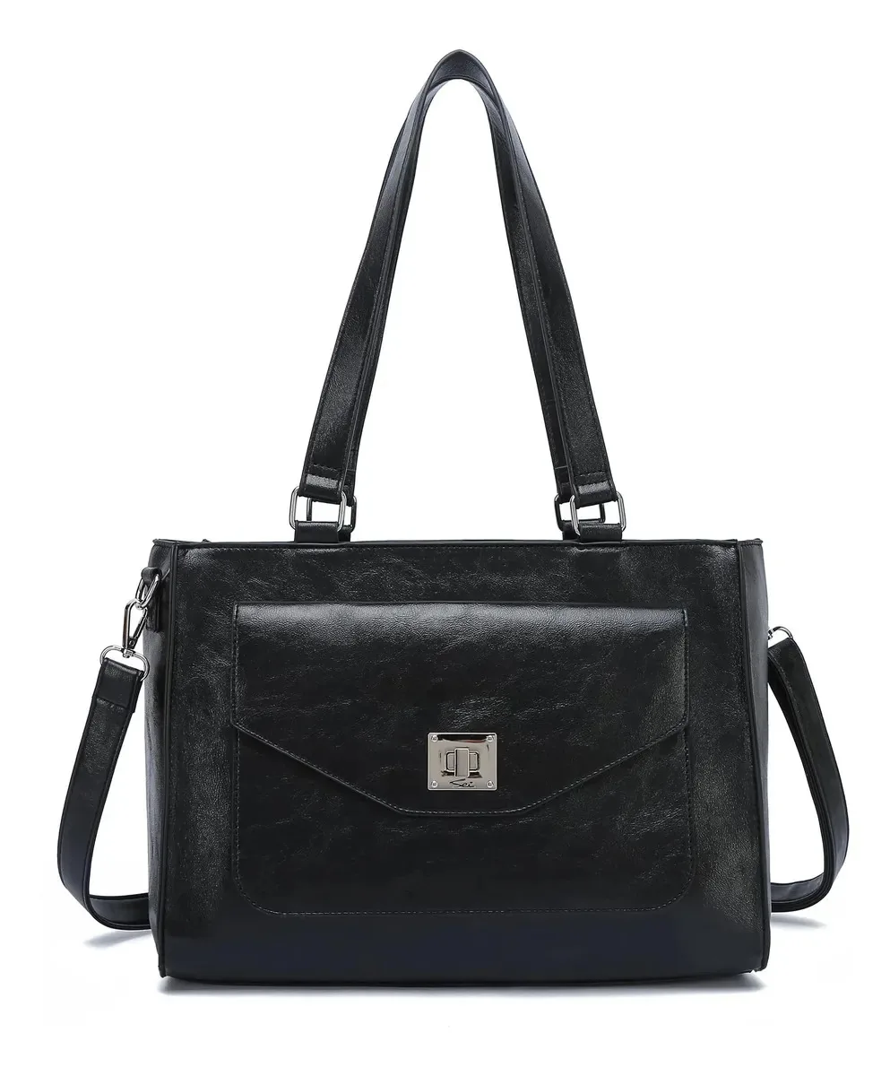 Maleta para notebook Sei Bolso Porta Notebook Sei Udine Udine preto