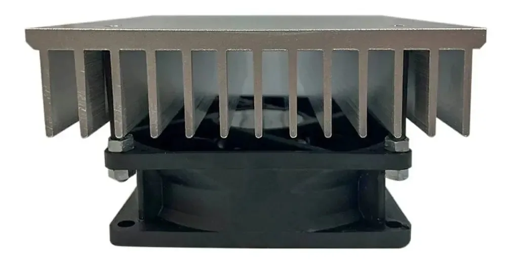 Kit 4 Dissipador De Calor + 4 Cooler 12v Montado P/ Peltier