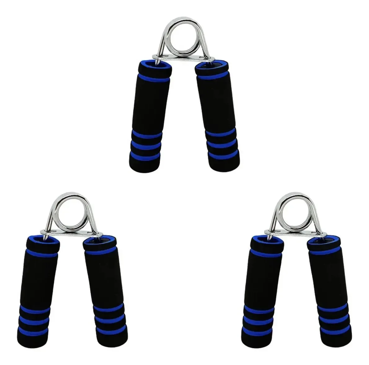 Kit Três Hand Gripper Alicate Mão Exercícios Fitness