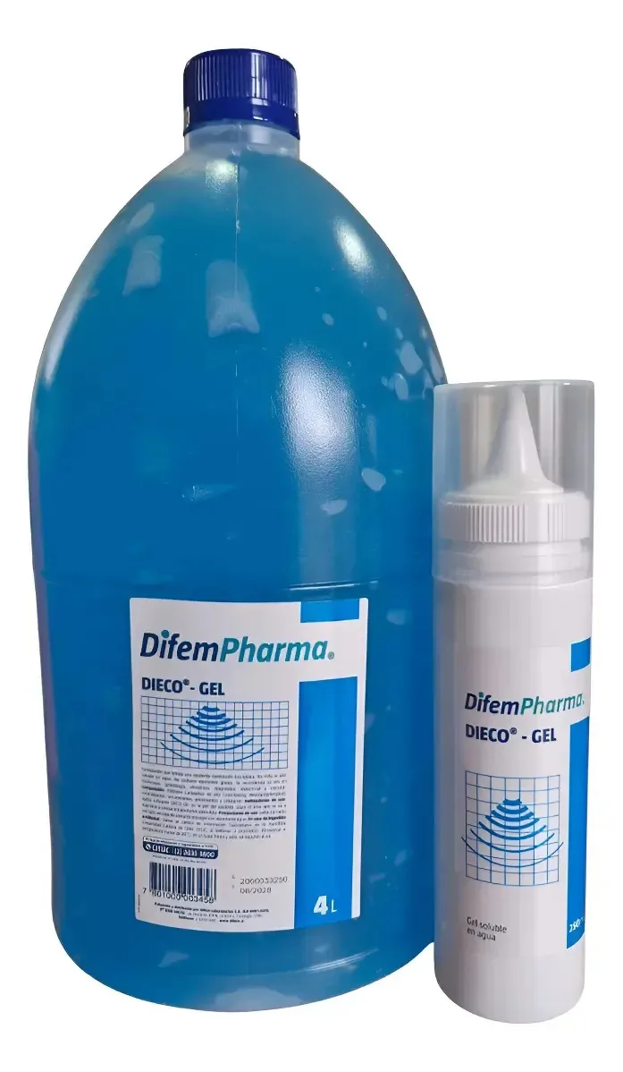 Gel Ultrassônico Difem Dieco Blue 4l + 250ml