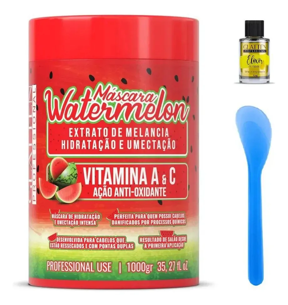 Máscara De Melancia Watermelon + - Glatten