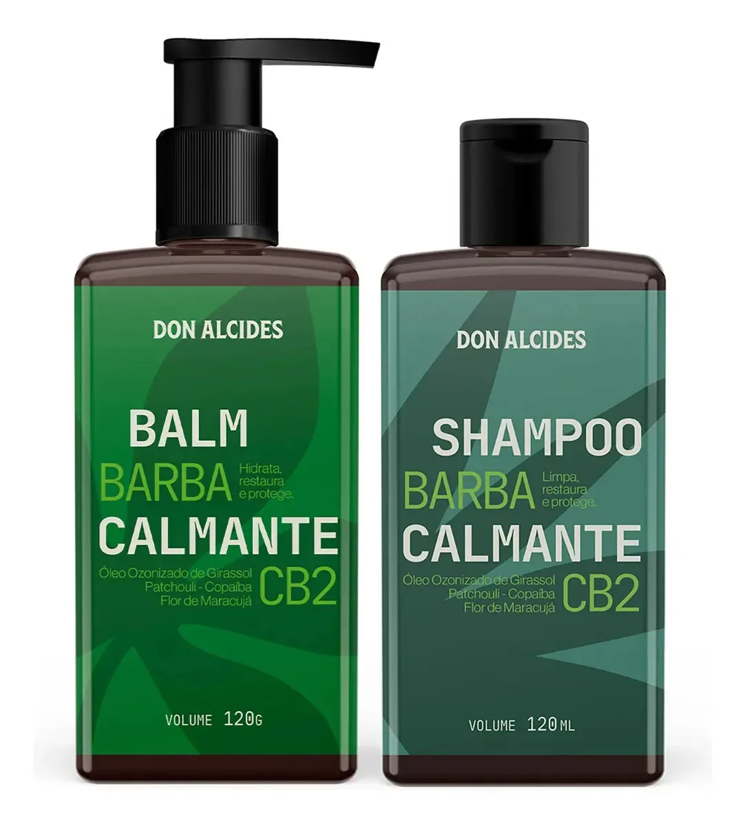 Kit Balm E Shampoo Para Barba Don Alcides Cb2