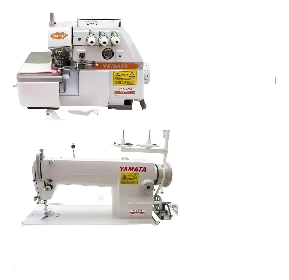 Overlock+ Reta Industrial Yamata Completas Branco