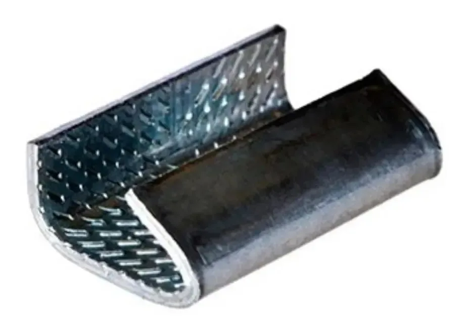Selo Pet 16mm Para Fita De Arquear Pet Com 250 Unidades Prata
