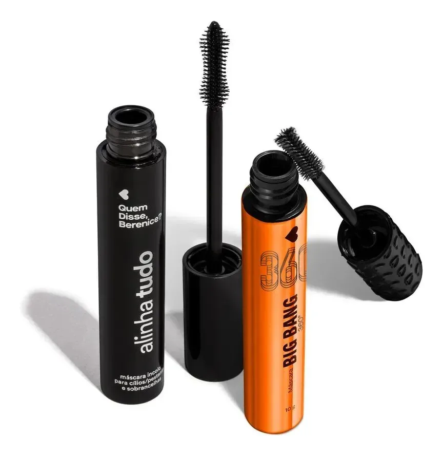 Combo Máscara Para Cílios E Sobrancelhas Incolor 12g + Másca