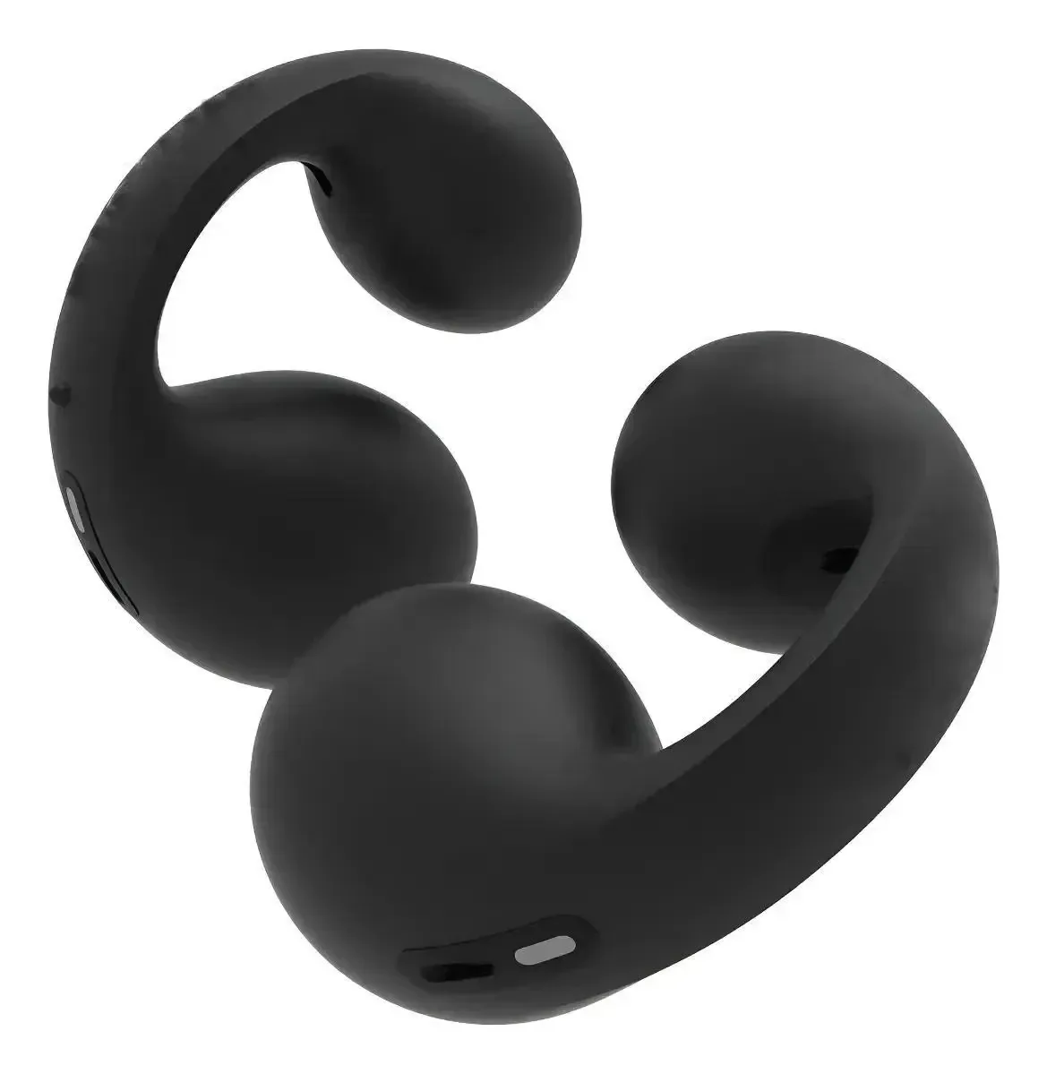 Fones Bluetooth Condução Óssea Com Estojo Recarregável Preto