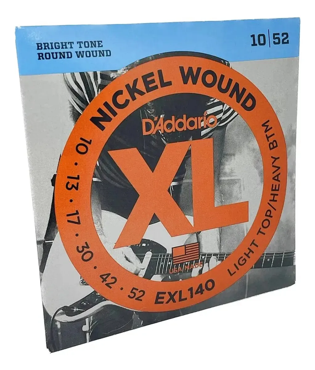 Cordas D'addario Exl140 010-052 Para Guitarra 6 Cordas