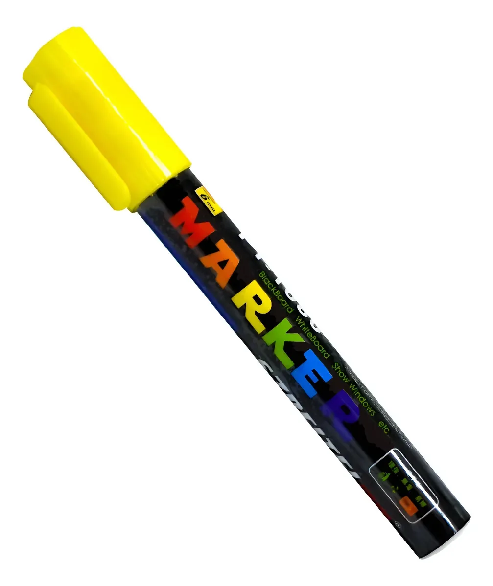 Caneta Marcação De Abelha Rainha Apicultura Cor A Cor Amarelo
