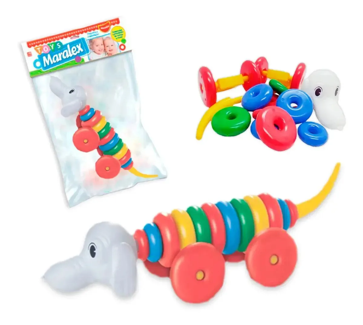 Cãozinho Didático De Montar E Desmontar Infantil Colorido