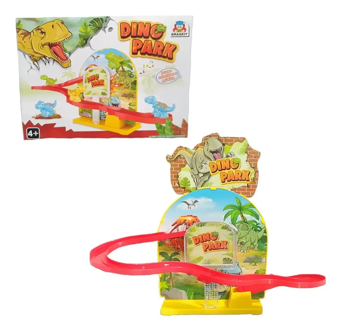 Pista De Dinossauro Infantil De Brinquedo Dino Park