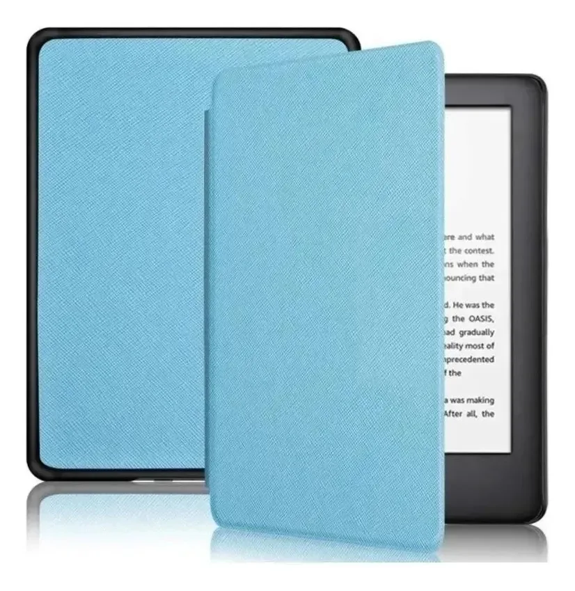 Capa Case Couro Sintético Magnética Auto Sleep Kindle