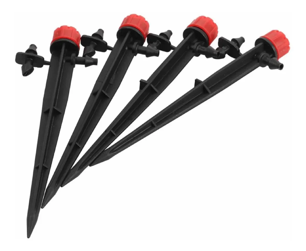 Aspersor Para Irrigação Mecânico Happy Farm Blu Irrigação Gotejador Com Estaca