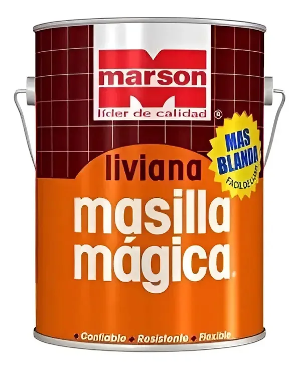 Massa mágica leve e macia Galon Marson, sem endurecedor