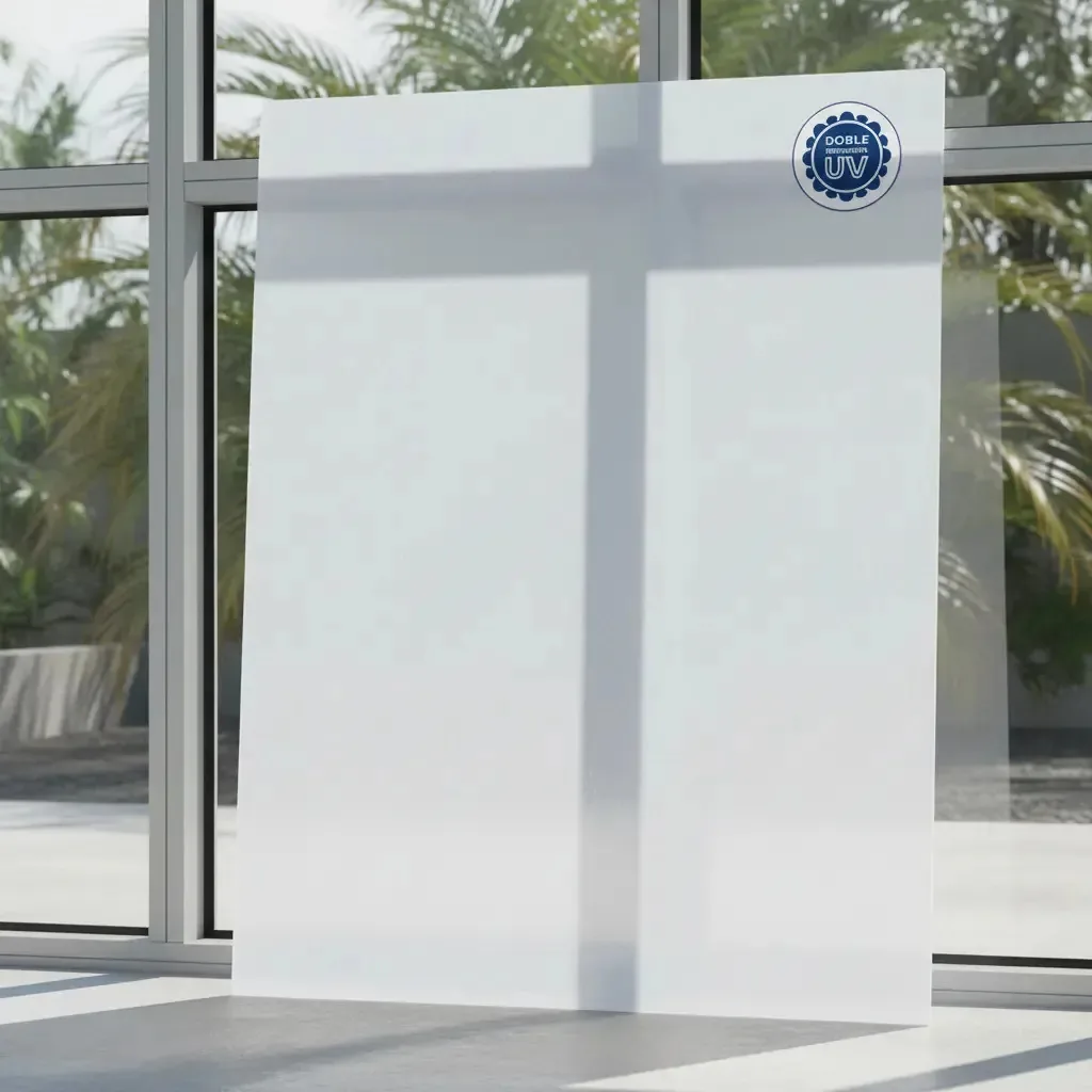 Policarbonato compacto transparente 3050x2050x5mm Dvp Water