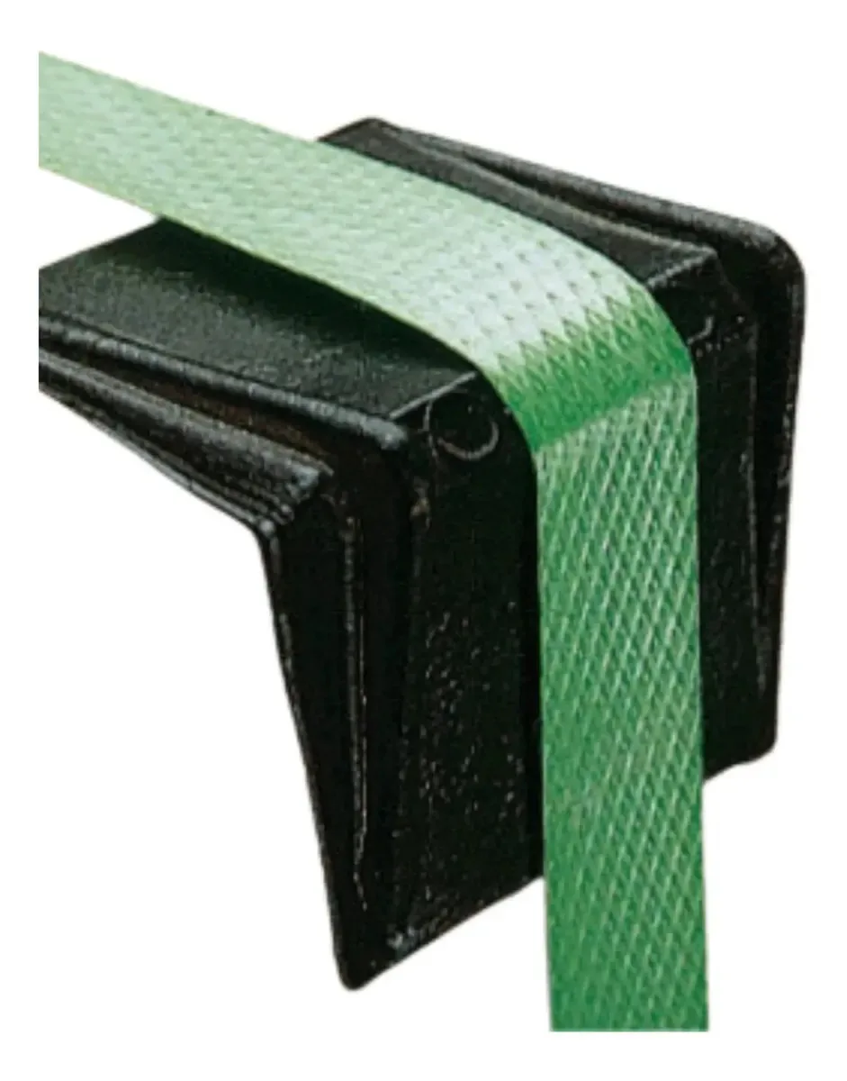 Kit 2000 Peças Cantoneira Plástica 19mm Para Fita De Arquear