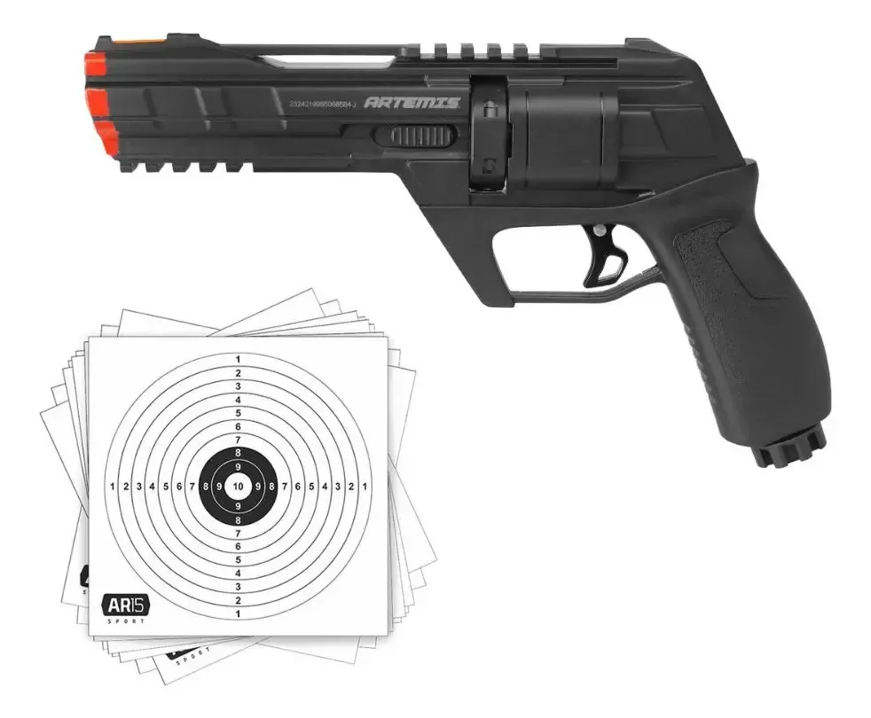Pistola Revolver Pressao Defesa Pessoal Cp300 Artemis .50