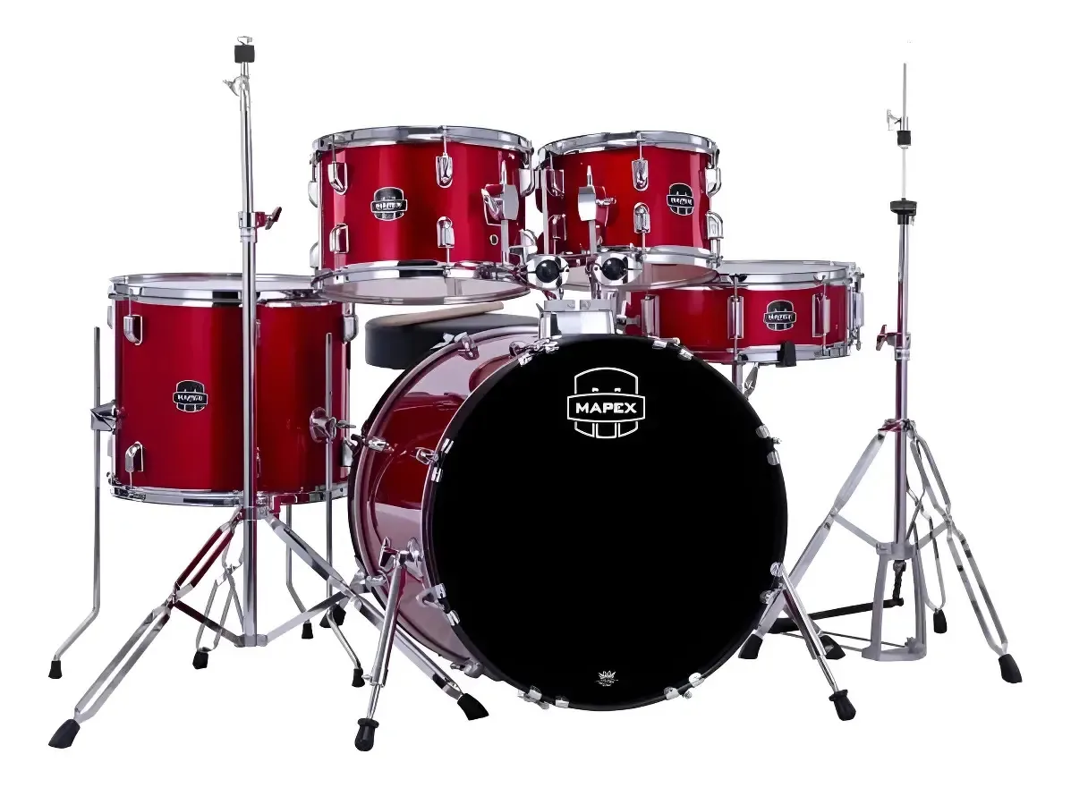 Bateria Mapex Comet 5 Cm5044ft Bumbo 20 E Ferragens Cor Infra Red IR