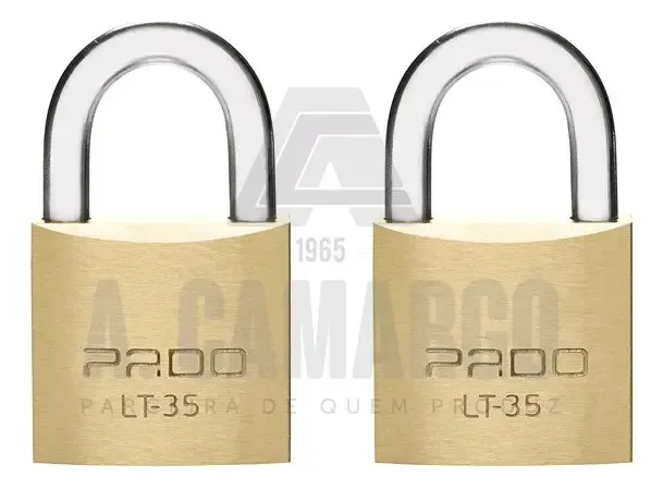 Cadeado (cartela 2 X 4 Chaves) E-35-2 X 4 Ch