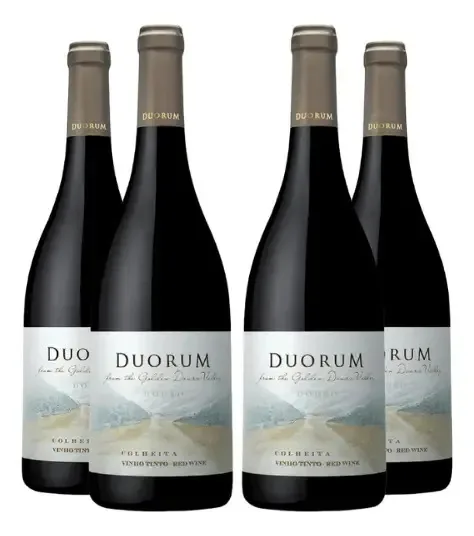 Kit 4 Vinhos Tinto Portugues Duorum Colheita Reserva 750ml