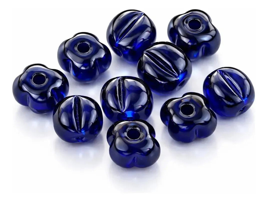 Kit Com 10 Firmas Pitangas 20mm - Diversos Modelos Azul Royal