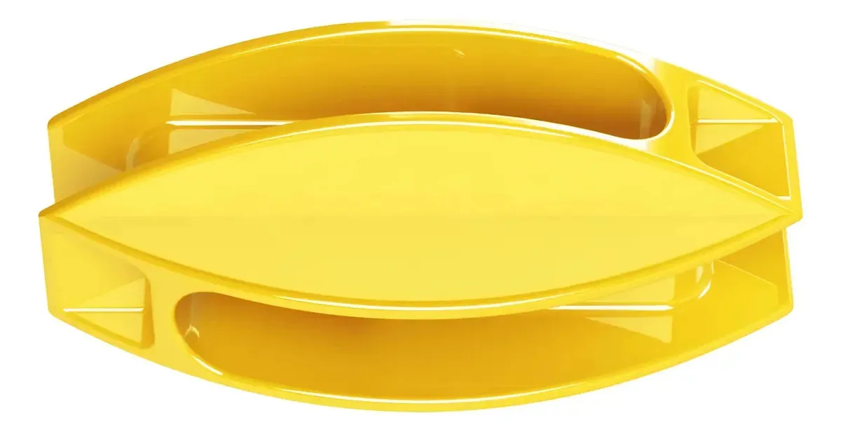 Isolador Castanha Cerca Elétrica Rural E Industrial 100 Un. Cor Amarelo