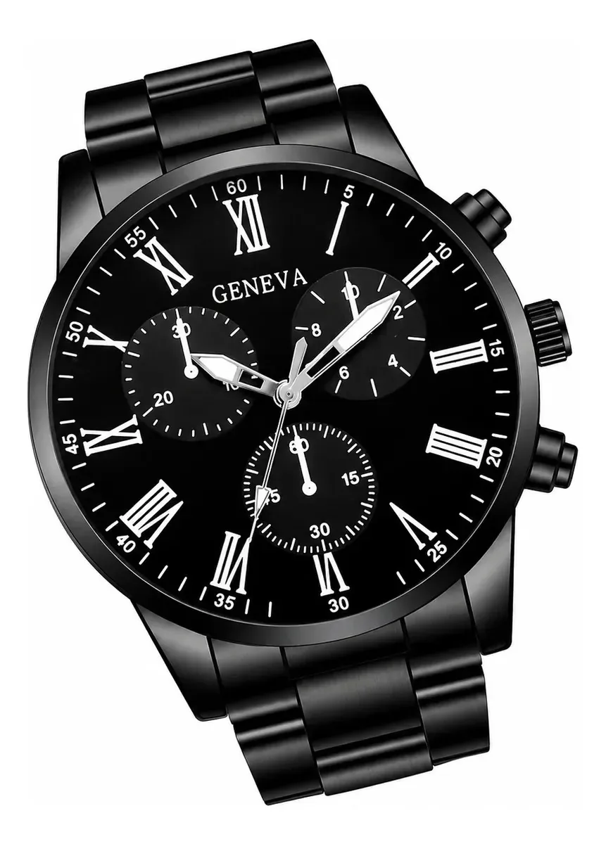 Relógio De Pulso Geneva Luxo Quartz