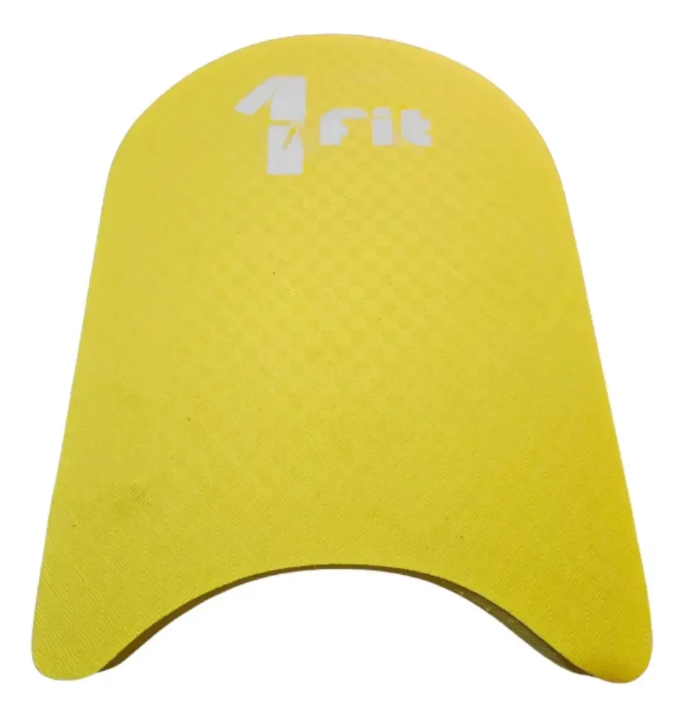 Prancha Para Hidroginástica Natação Eva Cor Amarela 1 Fit Amarelo