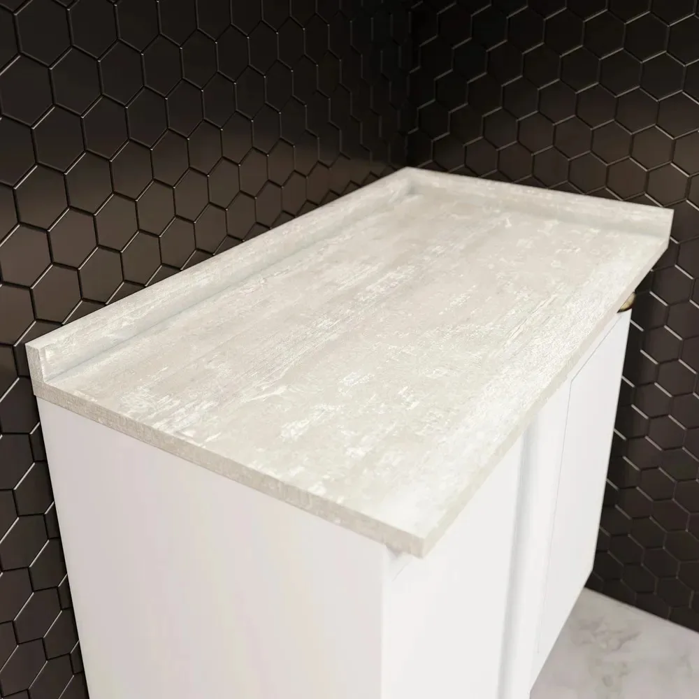 Tampo Para Balcão De Cozinha Canto Reto 94 Cm Amy Casa 812 Calcare Bp
