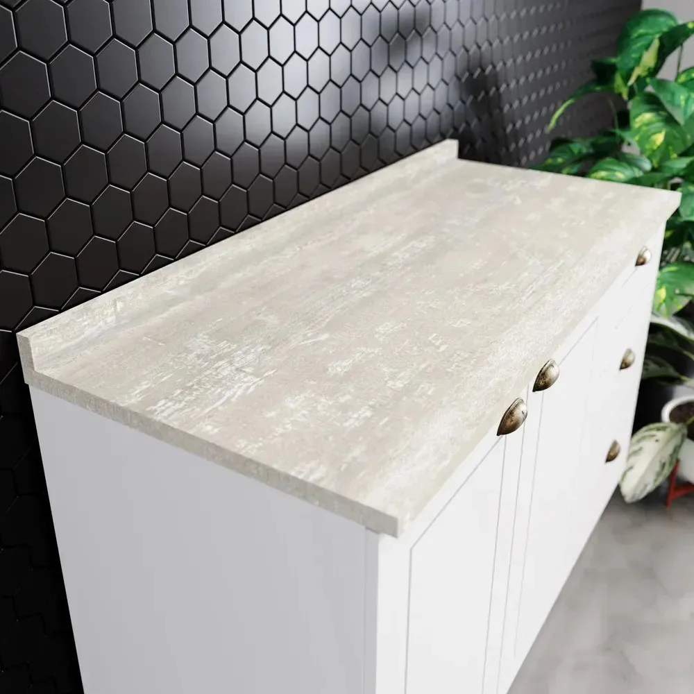 Tampo Para Balcão De Cozinha 120 Cm Amy Casa 812 Calcare Bp