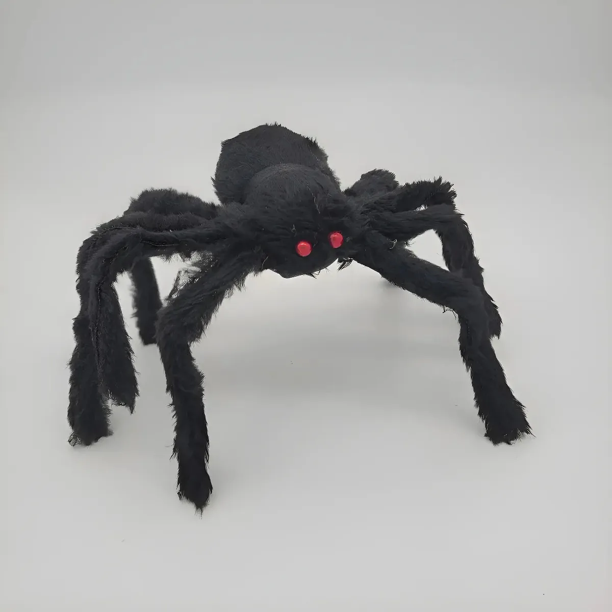Aranha Falsa Super Realista Pegadinha Halloween Susto 30cm Preto