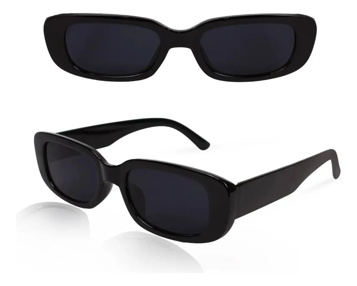 Oculos De Sol Retro Festa Casamento Tik Tok Da Moda Haste Preto