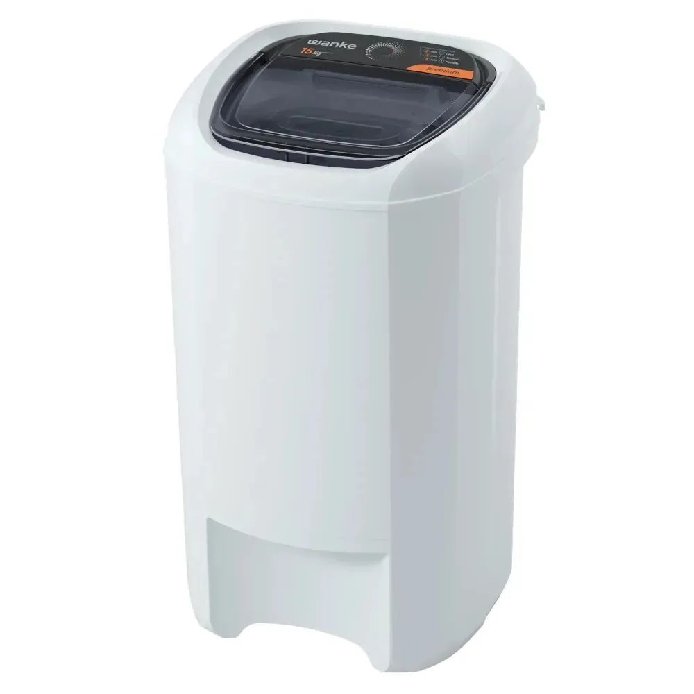 Centrífuga De Roupas Wanke Premium Cwat150 15kg Branca 3 Programas