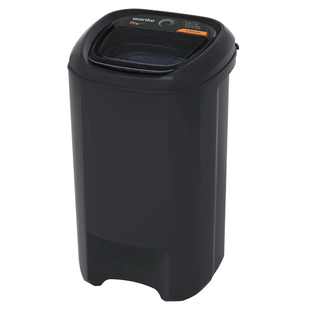 Centrífuga De Roupas Wanke Promo Wave Premium Cwat150 15kg Preta 3 Programas