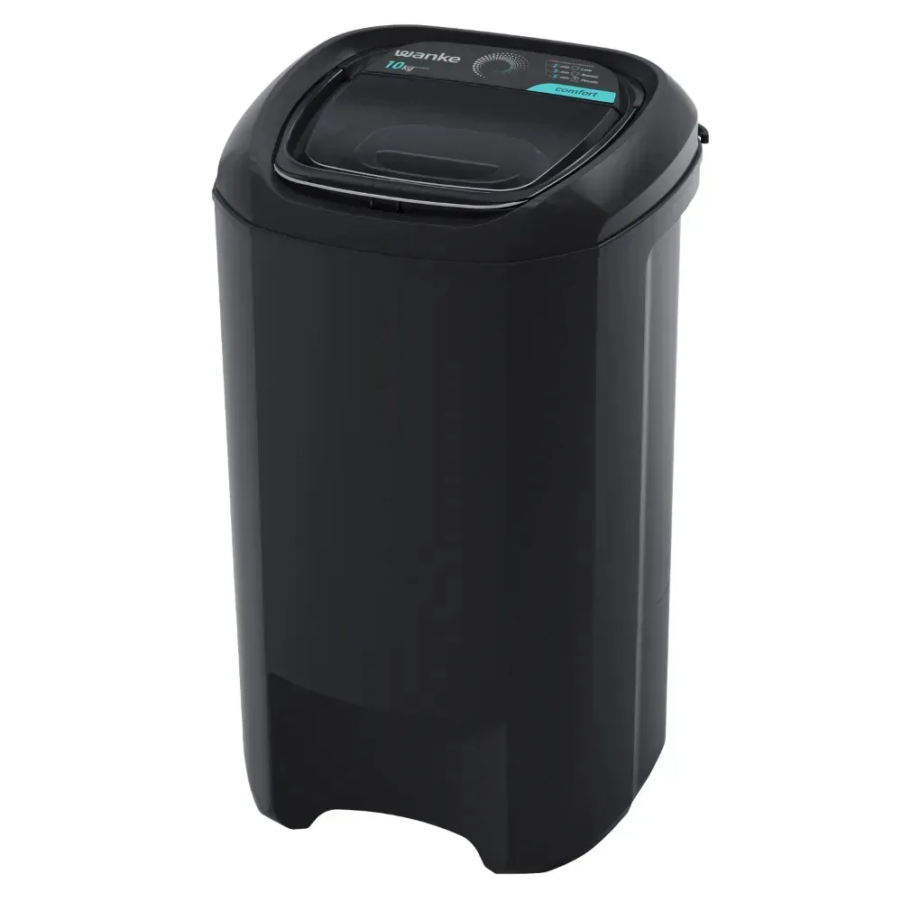 Centrífuga De Roupas Wanke Comfort 10kg Preta 3 Programas Promo Wave