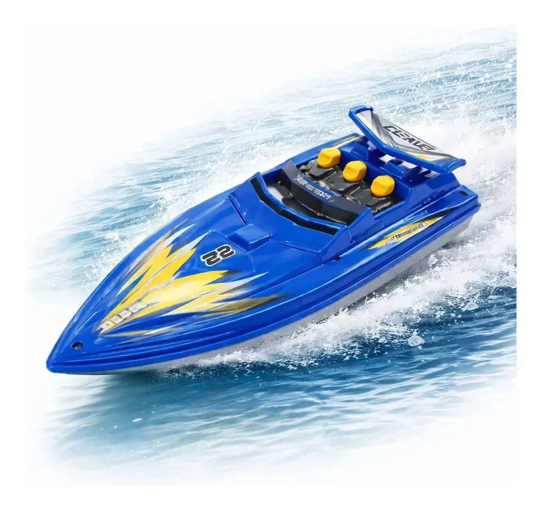Brinqudo Barco Grande Eletrico Lancha Piscina Banheira Praia