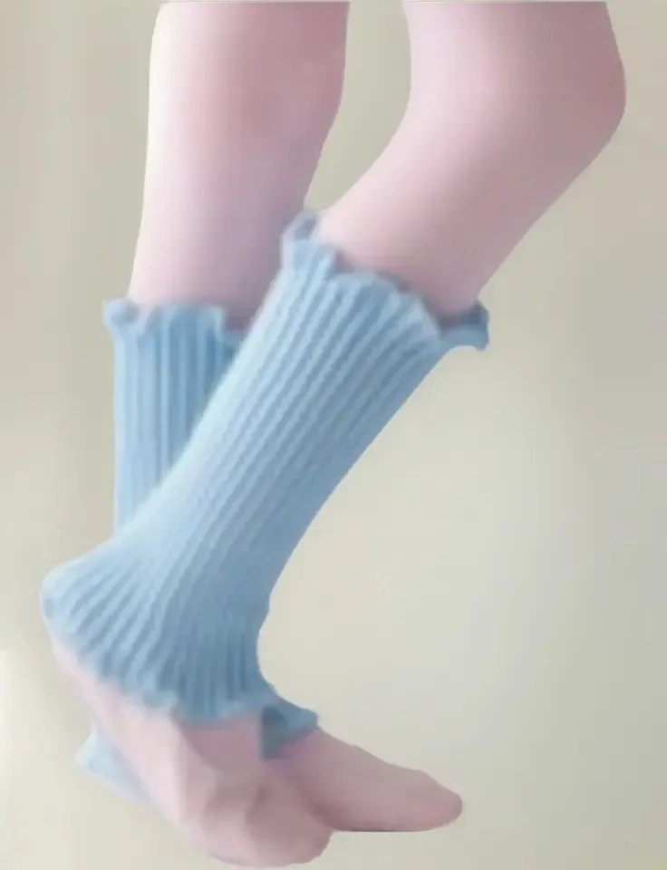 Polaiana Infantil Malha Tricot Canelada Ballare Cor Azul Bb