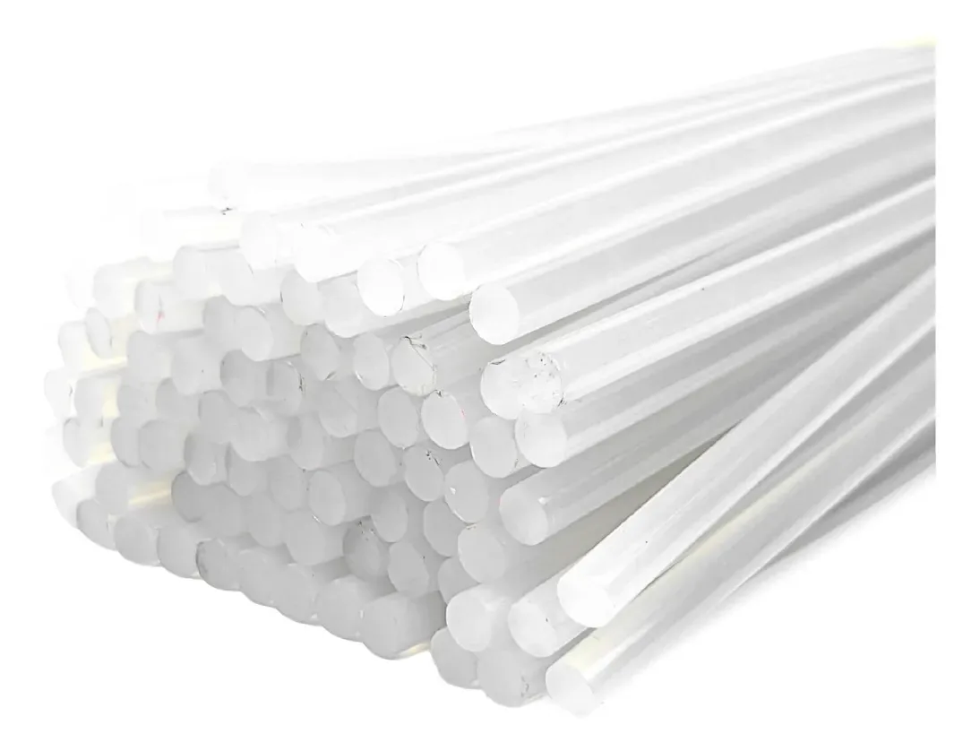 Bastão de Cola Quente Rendicolla Transparente 7mm x 30cm – 1 kg