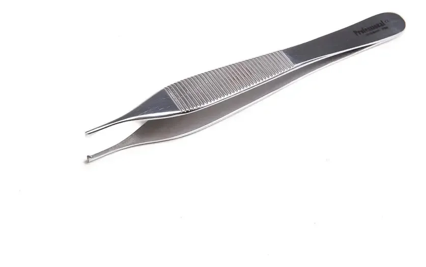 Pinça Adson Com Dente 12cm Com Gravação