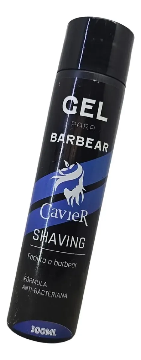 Gel Para Barbear Shaving Cavier Formula Antibacteriana 300ml