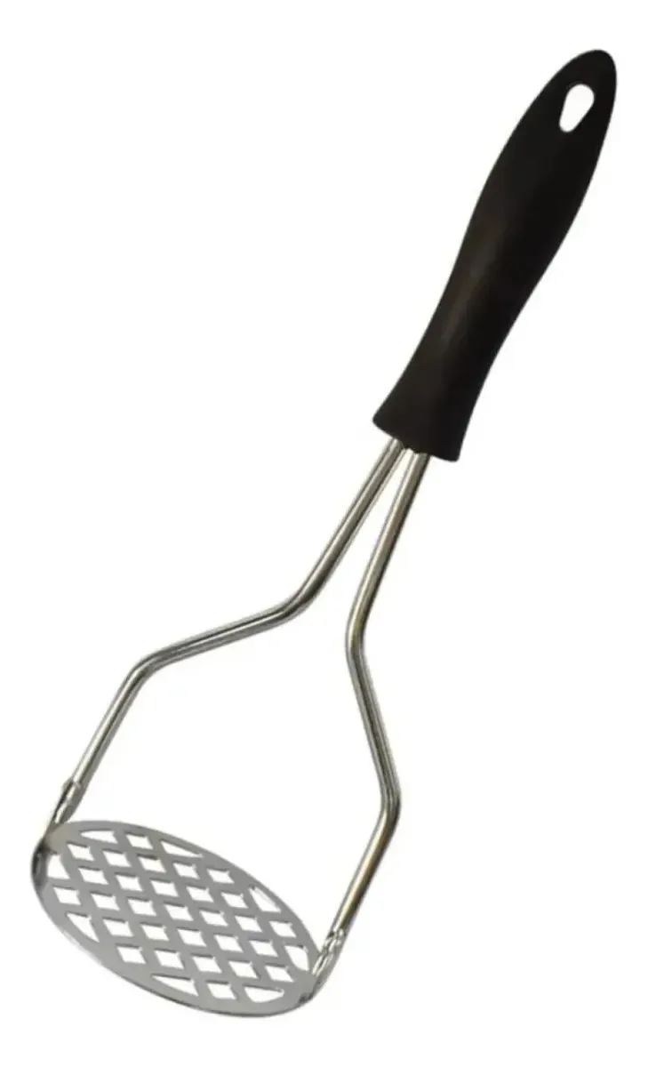 Amassador De Batatas E Legumes Inox Manual Cabo Ergonômico